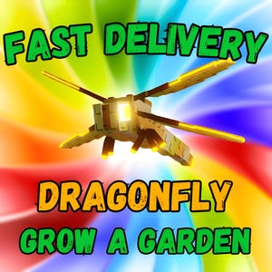 Dragonfly Divine Pet | Roblox Grow a Garden | FAST & CHEAP | Read description