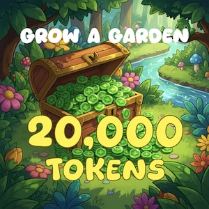 20 000 jetons | Jetons d'échange Roblox pour cultiver un jardin | RAPIDE ET PAS CHER