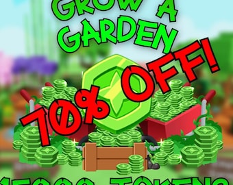 15000 tokens / Tokens de intercambio de Roblox Grow a Garden / RÁPIDO Y ECONÓMICO