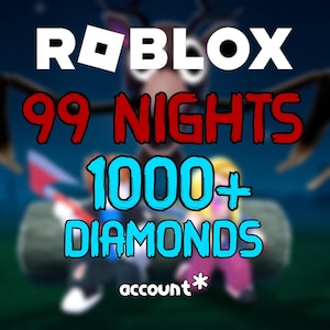 99 Nights in the Forest | ROBLOXアカウント | ダイヤモンド1000個 | 迅速な配送