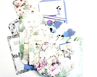 D-0175 Prima En Frances Assortment of Journaling Tags and Cut Outs for Scrapbooks Cards Journals and Paper crafts Mini Albums Tags D-0175 Prima En Frances Assortment of Journaling Tags and Cut Outs for Scrapbooks Cards Journals and Paper crafts Mini Albums Tags