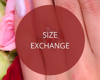 Scambio di misure di anelli incisi