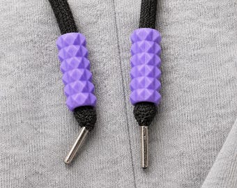 Spiky Hoodie String Fidget Beads - Sensorisches Stim Spielzeug für ADHD, Autismus, Angst Relief