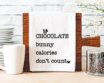 Easter - Funny Tea Towels - Quotes About Life - Easter Gifts - Hostess Gift - Gifts For Mom