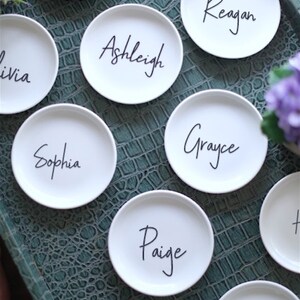 Personalized Ring Dish Bridesmaid Proposal Wedding Party Gifts Bridesmaid Gift Maid of Honor Gifts image 10