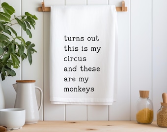 Funny Kitchen Towels - Funny Gift - Gag Gift - Birthday Gifts For Wife