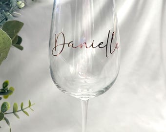 Personalised Wine Glass | Christmas Gift | Birthday Gift