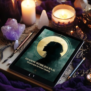 Shadow Work Journal PDF – 40 Deep Prompts for Healing & Self-Discovery | Inner Child, Jungian Shadow Integration Workbook