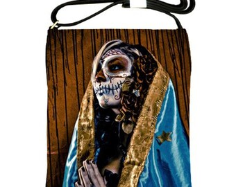 Praying Guadalupe Shoulder Sling Purse