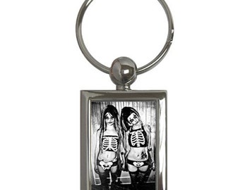 Evil Twins key chain