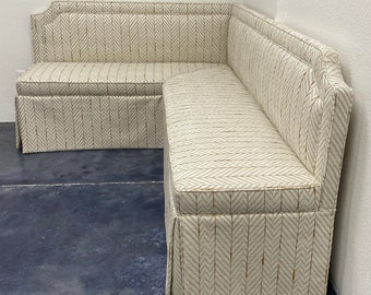 Custom Built Corner Banquette- COM