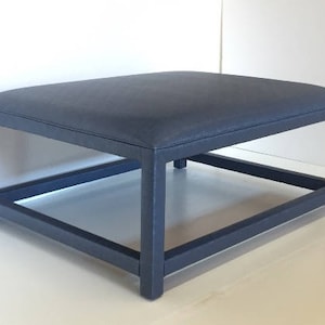 Large Coffee Table/Ottoman -  Fully Upholstered - Design Your Own