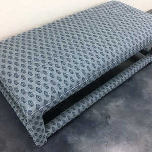 Large Coffee Table/Ottoman -  Fully Upholstered - COM