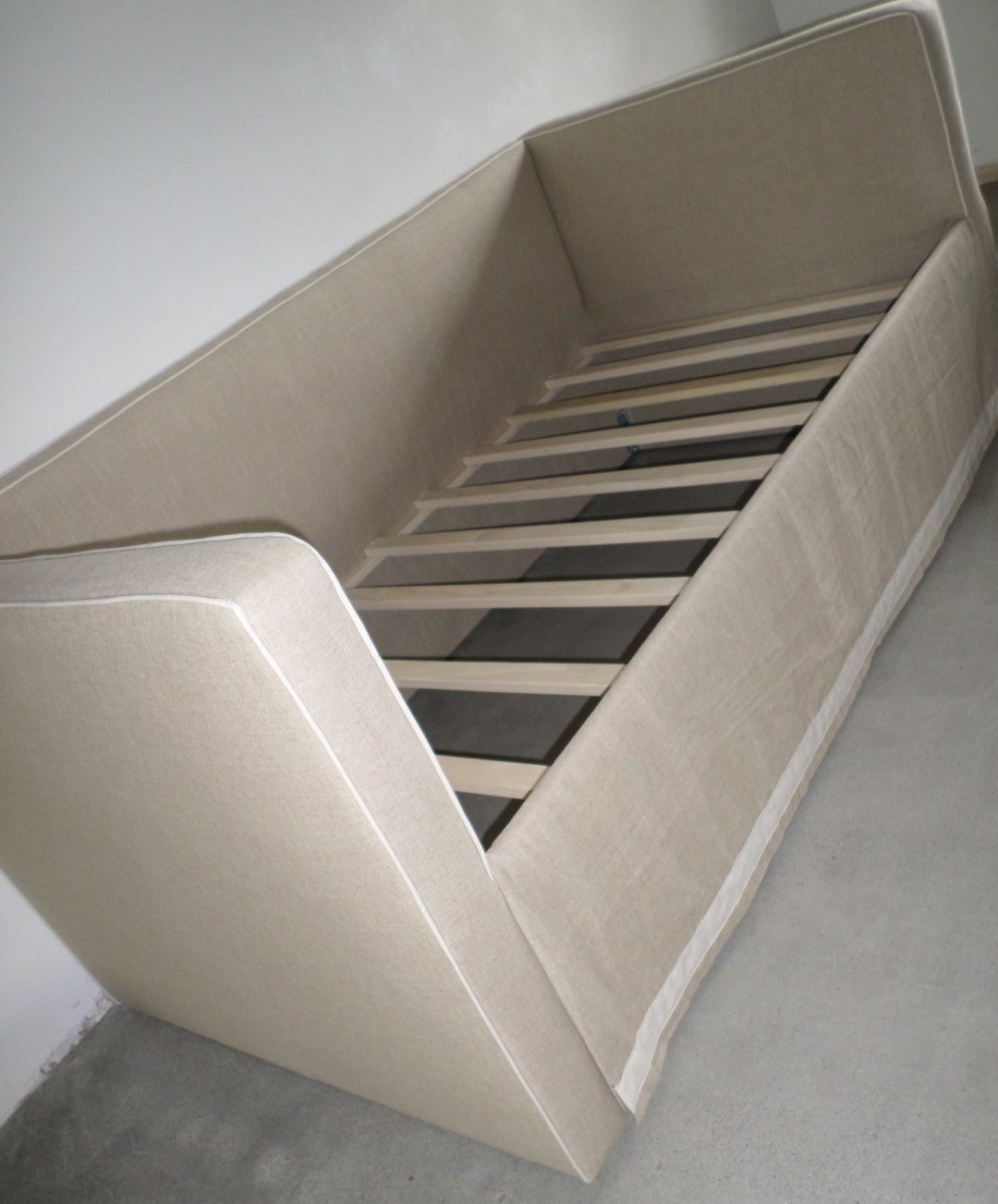 Custom Upholstered Daybed With Back Design Your Own in ANY Etsy