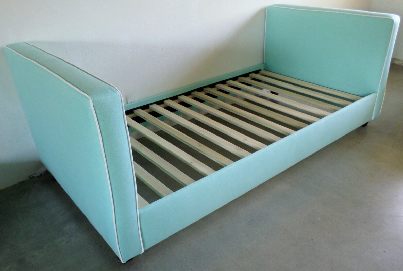 Custom Upholstered Daybed Custom Built and Upholstered in Etsy