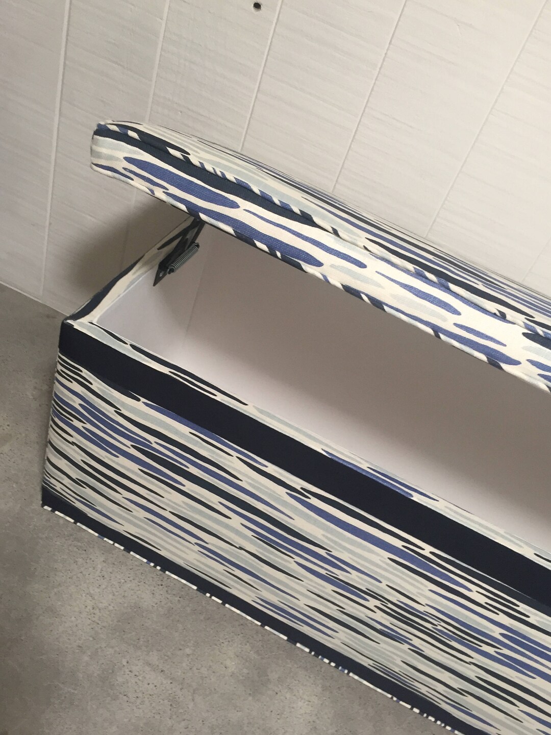 Custom Storage Ottoman Design Your Own to Suit Your Space Etsy