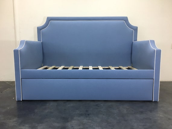 High back daybed with trundle deals