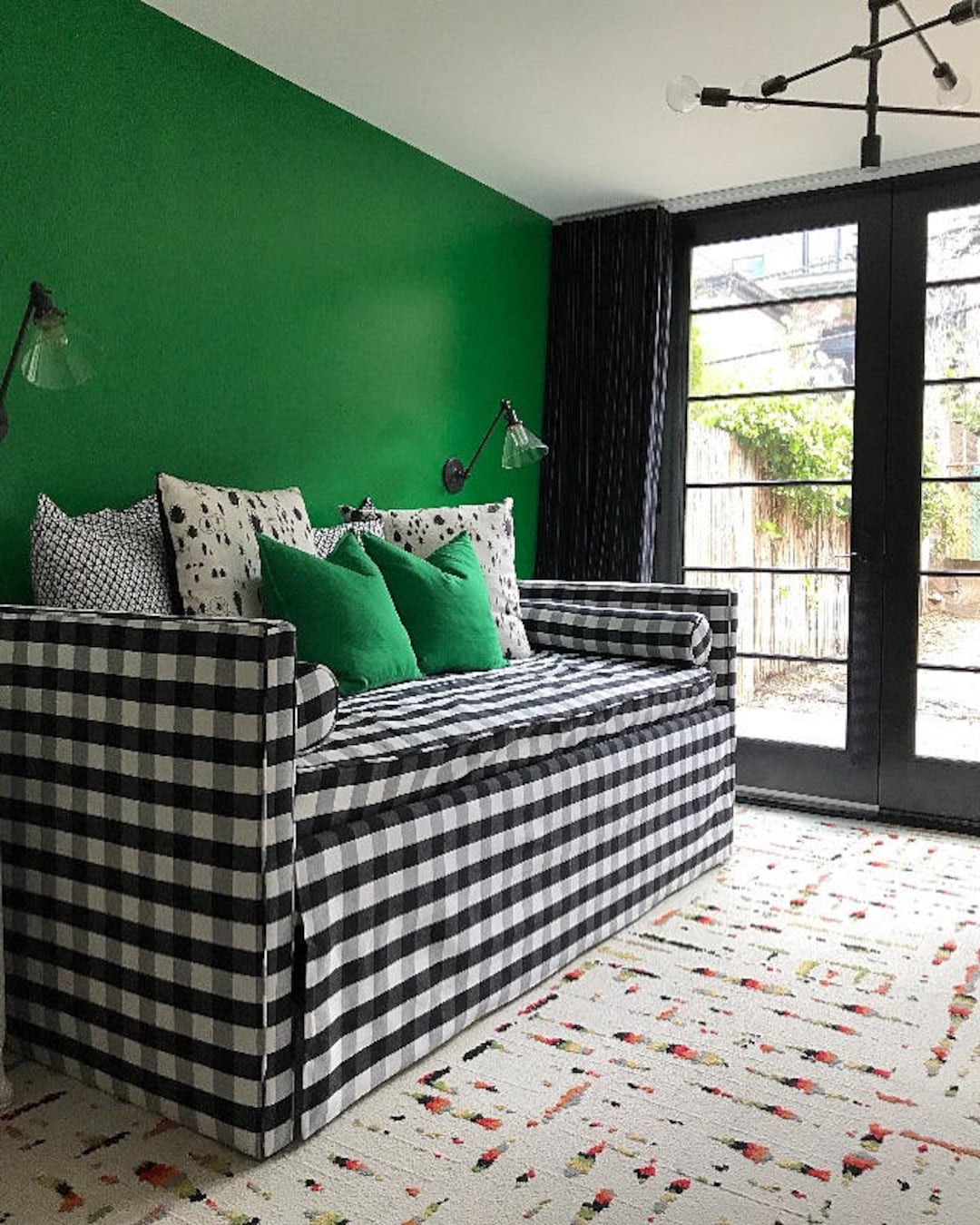 Custom Upholstered Daybed Design Your Own in ANY Fabric Etsy