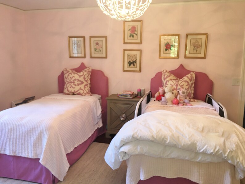 Custom Curved Headboard Design Your OWN in Any Fabric Etsy