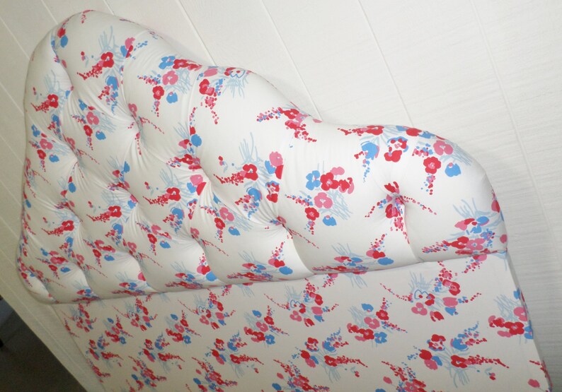 Custom TUFTED Curved Headboard Design Your OWN in Any Fabric Etsy