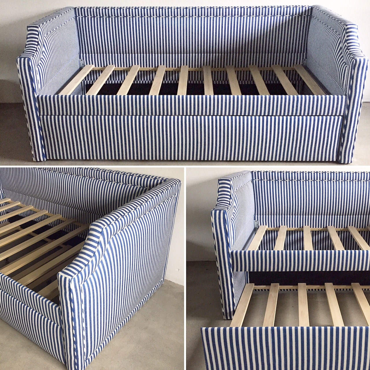 Upholstered shop daybed full