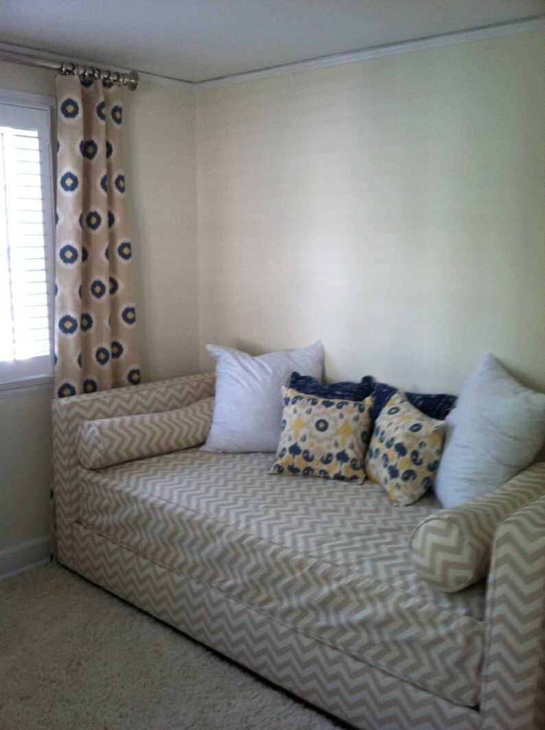 Custom Upholstered Daybed Design Your Own in ANY Fabric Etsy