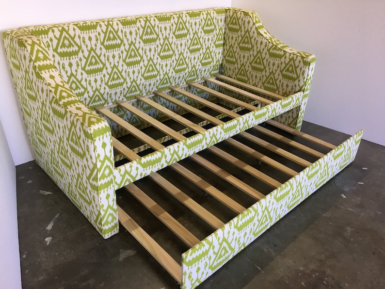 Custom Trundle Bed W/Sloped Arms & Trundle COM image 3