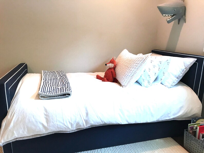 Custom Bed Design Your Own in ANY Fabric Etsy