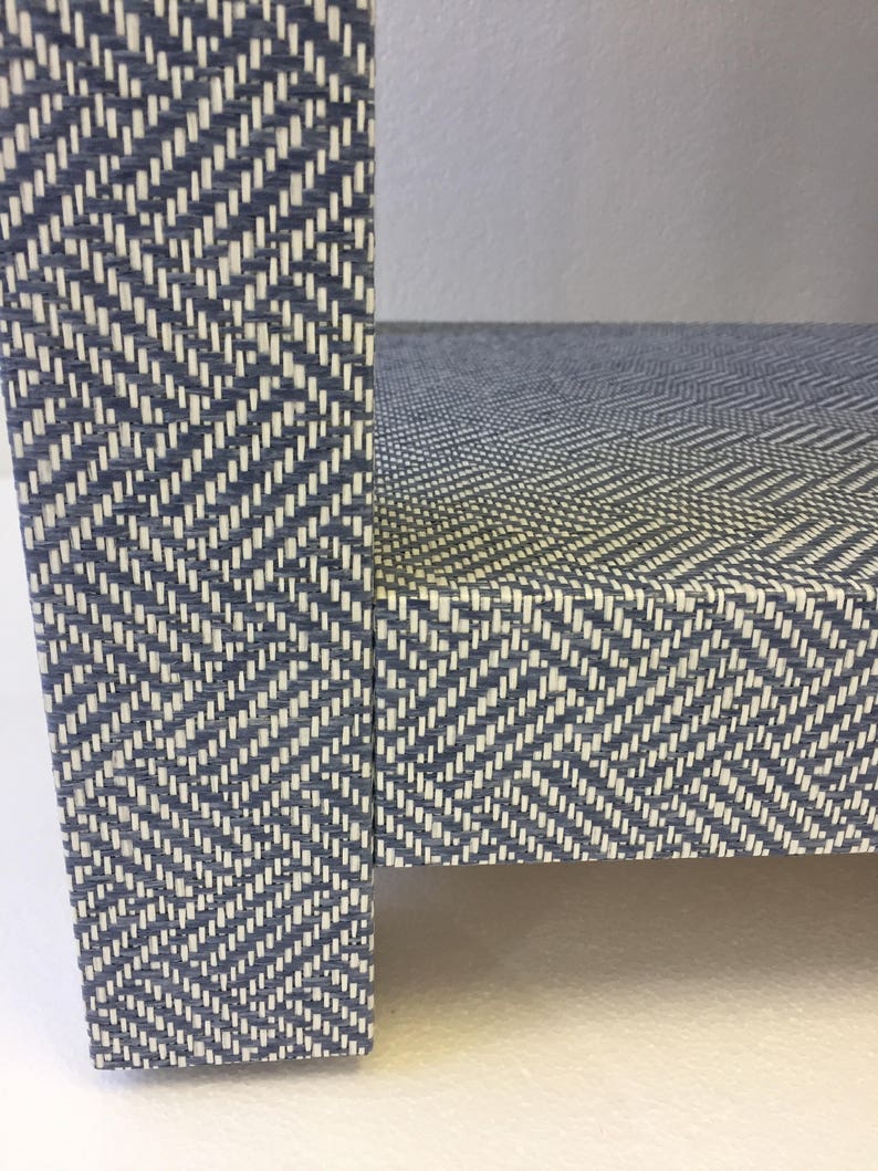 Custom Built Grasscloth End Tables / Nightstands COM Etsy