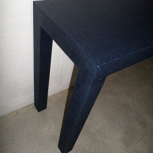 Grasscloth Console Table Custom Built To Suit Your Space Design Your OWN image 4
