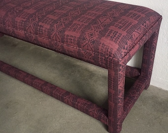 Custom Upholstered Bench - Design Your Own In ANY Fabric