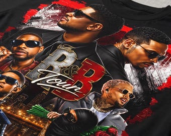 R&B Tour Shirt, Rnb Tour Graphic Tee, Chris Brown Usher Merch