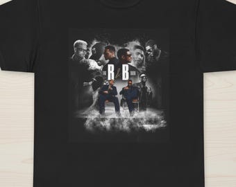 Raymond & Brown Tour T-Shirt Merch, Concert Tee - Gildan 5000 - Chris Brown Usher - Unisex