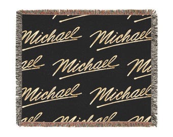 Michael Movie Woven Blanket