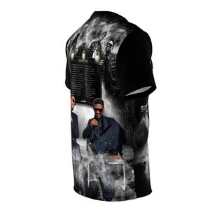 R&B Tour Shirt with Dates | Raymond and Brown All-Over Print Tee | Front and Back image 12