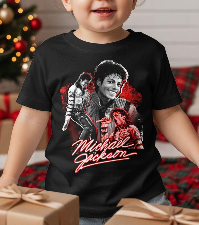 Youth Michael Jackson (small - XL) MJ T-shirt - Etsy