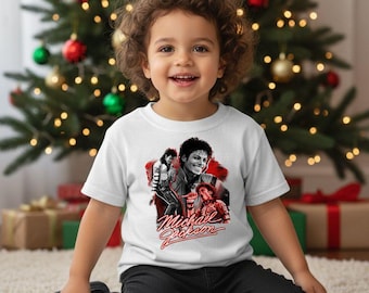 Michael Jackson Toddler Tee (2T - 7T) | King of Pop Retro Fan Shirt