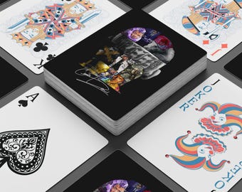 Chris Brown Breezy Bowl Playing Cards Deck, Standard 52 Card Set with Jokers