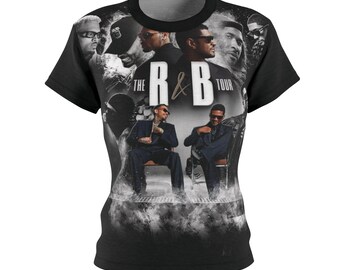 Raymond & Brown Tour Women's Tee (Front and Back All Over Print)