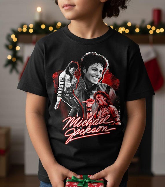Youth Michael Jackson (small - XL) MJ T-shirt - Etsy