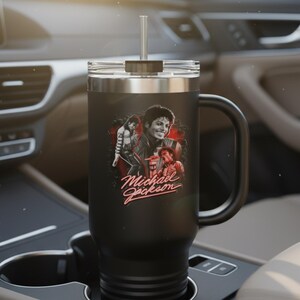 Michael Jackson Tumbler Insulated Travel Mug | 40oz image 6