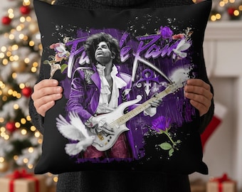 Prince Purple Rain Decorative Pillow | Music Icon