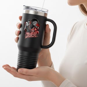 Michael Jackson Tumbler Insulated Travel Mug | 40oz image 17