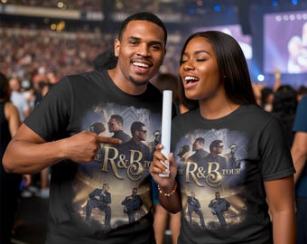 R&B Raymond and Brown Tour Jumbo Print T-Shirt