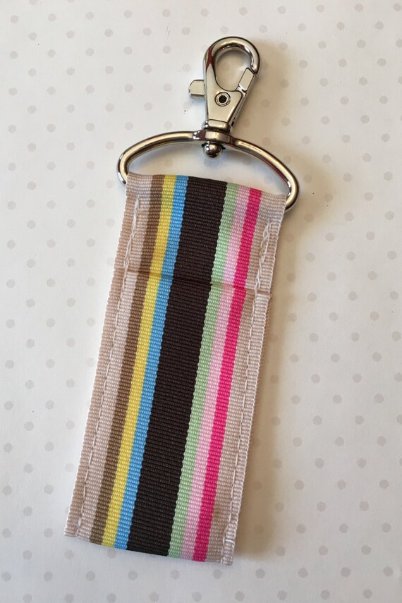 Sandcastle Ribbon Chapstick Holder Tan Brown Pink Yellow Etsy