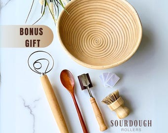 Sourdough Starter Kit: 10-Piece Artisan Bread Baking Set