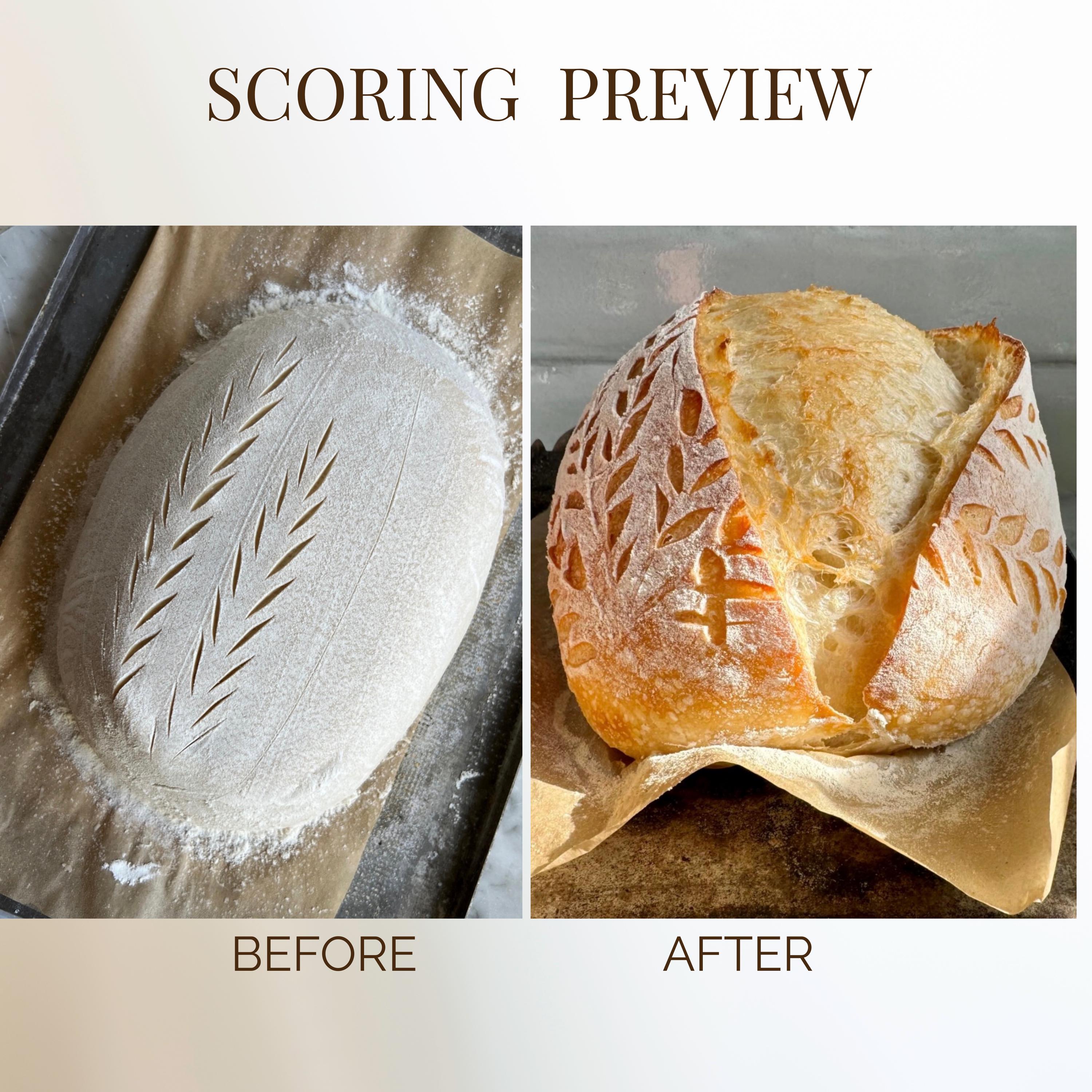 Sourdough Scoring Designs | Bread Lame Beginner Guide (PDF Bundle) - Etsy