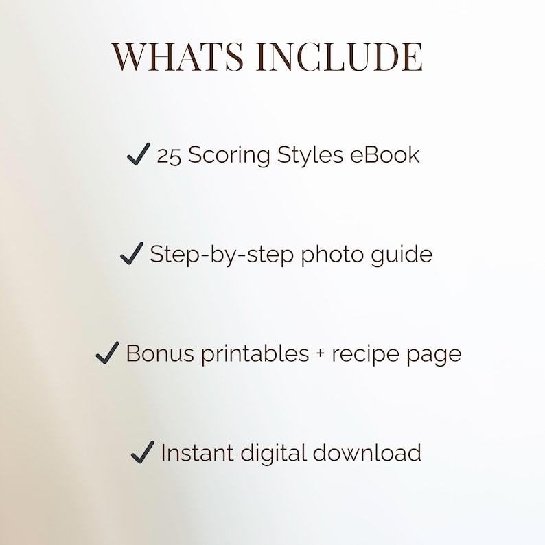 Sourdough Scoring Designs | Bread Lame Beginner Guide (PDF Bundle) - Etsy