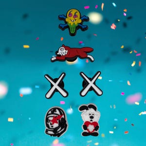 Party Favor Clog Charm, Shoe Accessories