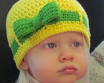 Lemon Meringue Medley Crochet Pattern Hat & Leg Warmers Set PDF